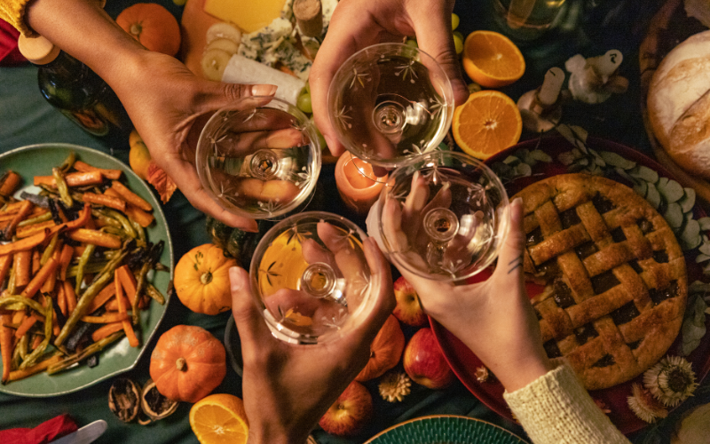 Thanksgiving celebration posted by FOSH