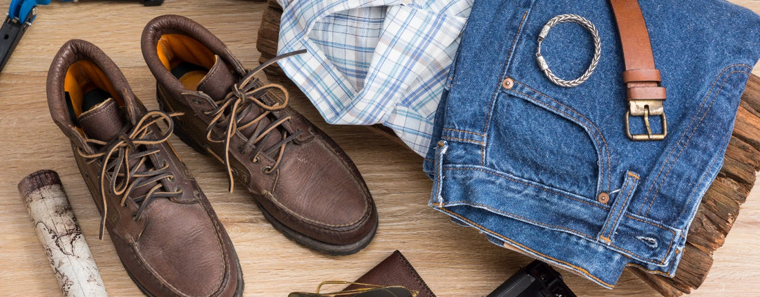 mens clothes in a pile posted by FOSH
