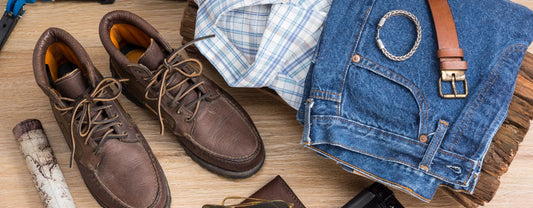 mens clothes in a pile posted by FOSH